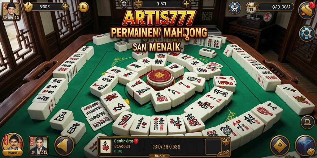 Tampilan gameplay menarik dari ARTIS777 saat bermain Mahjong.