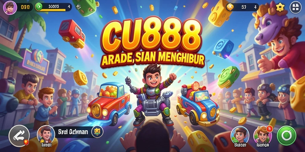 Tampilan gameplay seru dari CU888 di perangkat mobile.