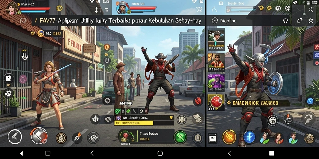 Screenshot utama FAV77 menunjukkan tampilan pengelolaan tugas yang sederhana.