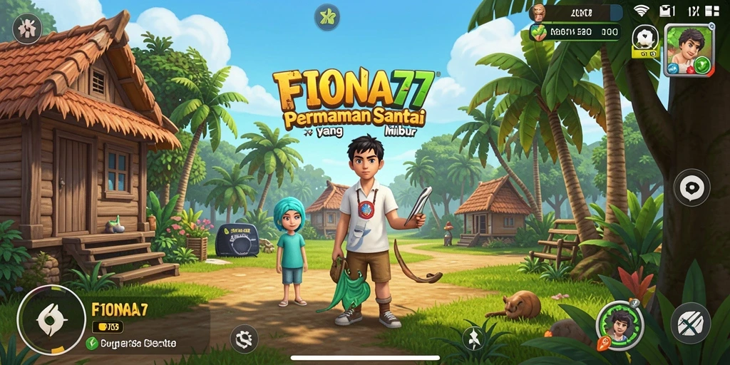Menampilkan gameplay santai dan menarik dari FIONA77.