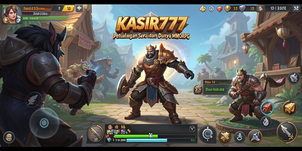 Tampilan aksi seru dalam gameplay KASIR777 yang menantang.