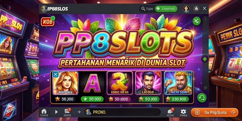 Tampilan gameplay seru di PP88SLOTS dengan pertahanan yang kuat.